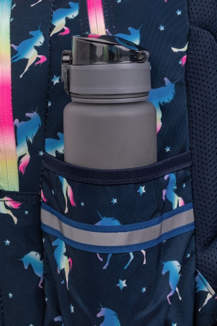 CoolPack, Jerry, plecak szkolny, 3-komorowy, Blue Unicorn