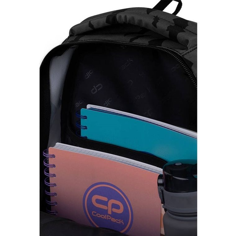 CoolPack, Jerry, plecak szkolny, 3-komorowy, Darker Night