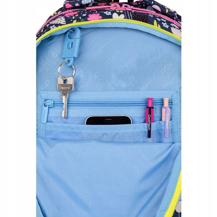 CoolPack, Jerry, plecak szkolny, 3-komorowy, In the garden