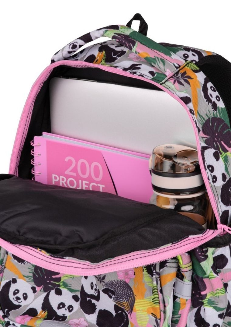 CoolPack, Jerry, plecak szkolny, 3-komorowy, Panda Gang