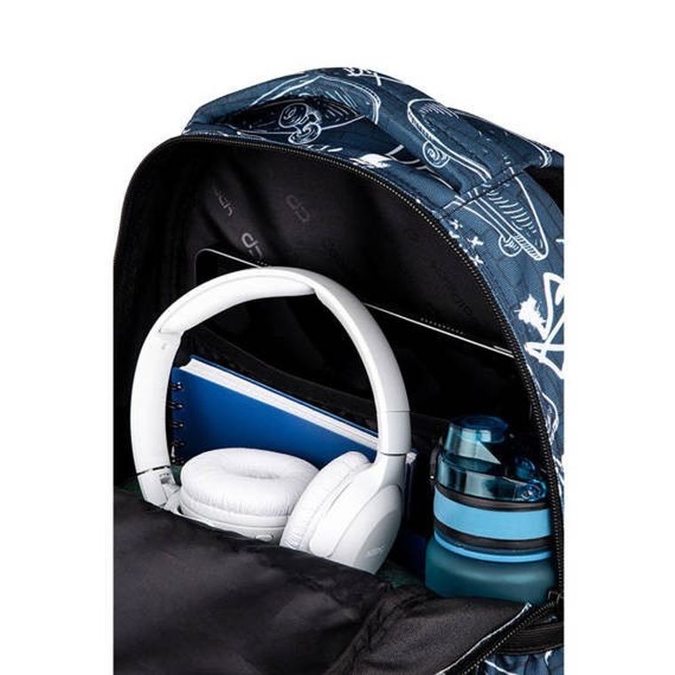 CoolPack, Jerry, plecak szkolny, 3-komorowy, Street Life