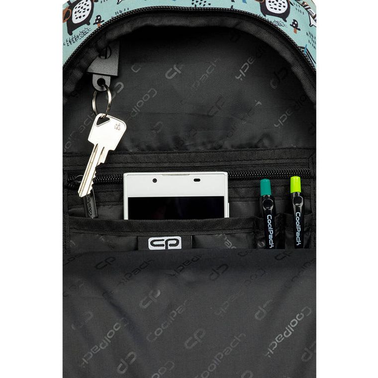 CoolPack, Jimmy LED, plecak szkolny, 2-komorowy, Shoppy