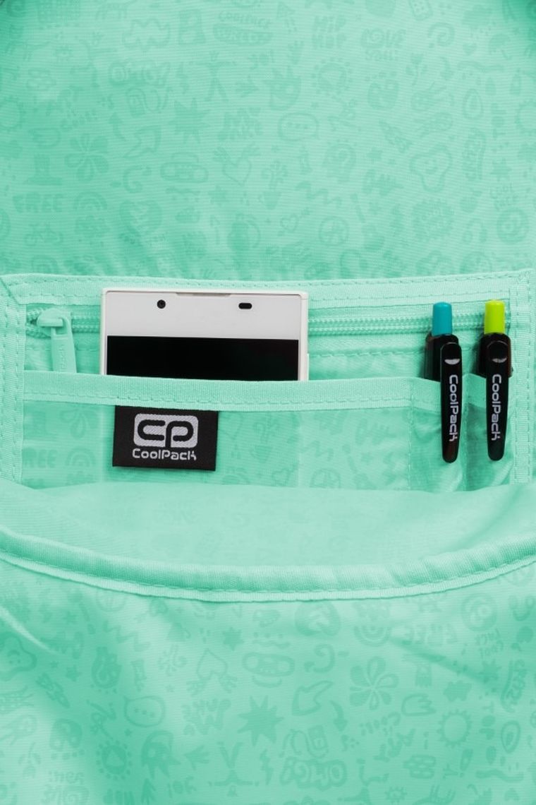 CoolPack, Rider, plecak szkolny, Pastel Powder Mint