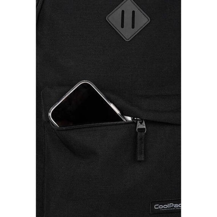 CoolPack, Scout, plecak szkolny, 2-komorowy, Black Collection