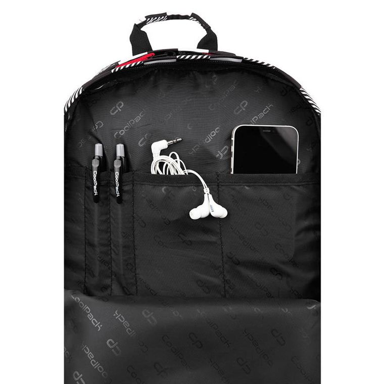 CoolPack, Scout, plecak szkolny, 2-komorowy, Checkers