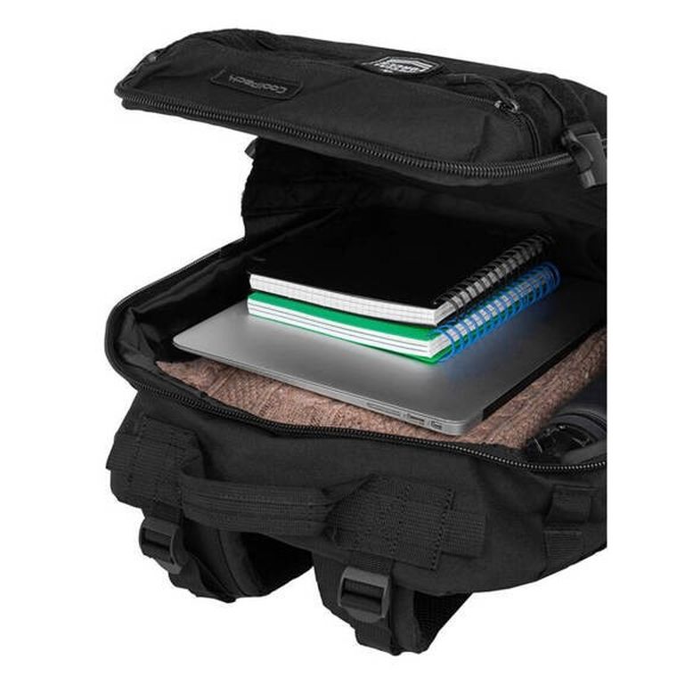 Coolpack, Soldier, plecak szkolny, 1-komorowy, Black