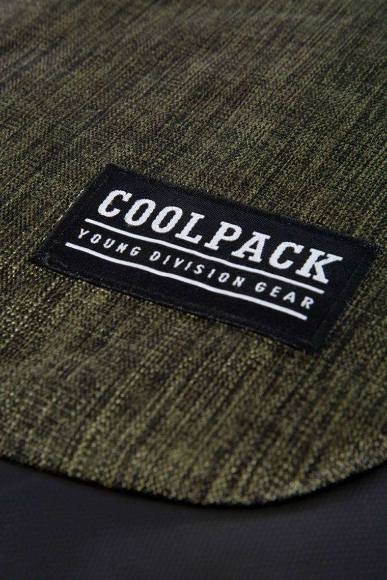 CoolPack, Soul, plecak szkolny, 3-komorowy, Snow Olive Green