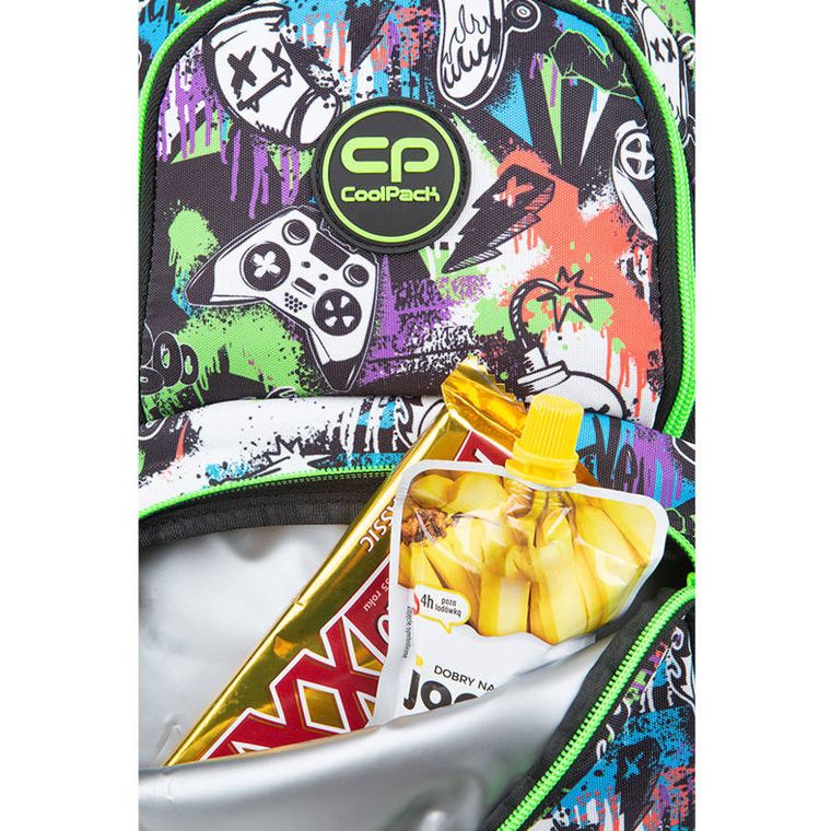 CoolPack, Spiner Termic, plecak szkolny, 3-komorowy, Peek A Boo