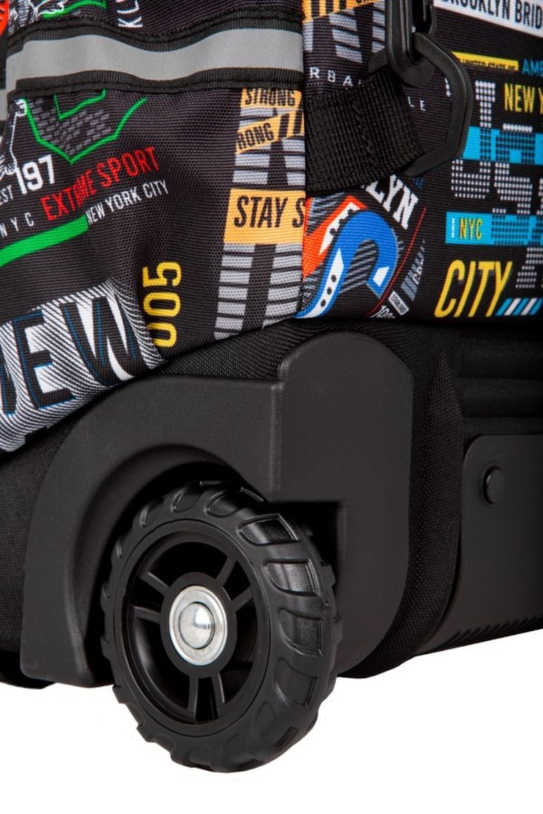 CoolPack, Starr, plecak szkolny, 2-komorowy na kółkach, Big City