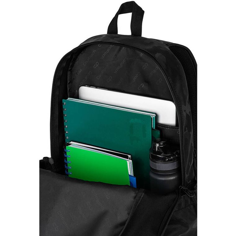 CoolPack, Trooper, plecak szkolny, 2-komorowy, Black