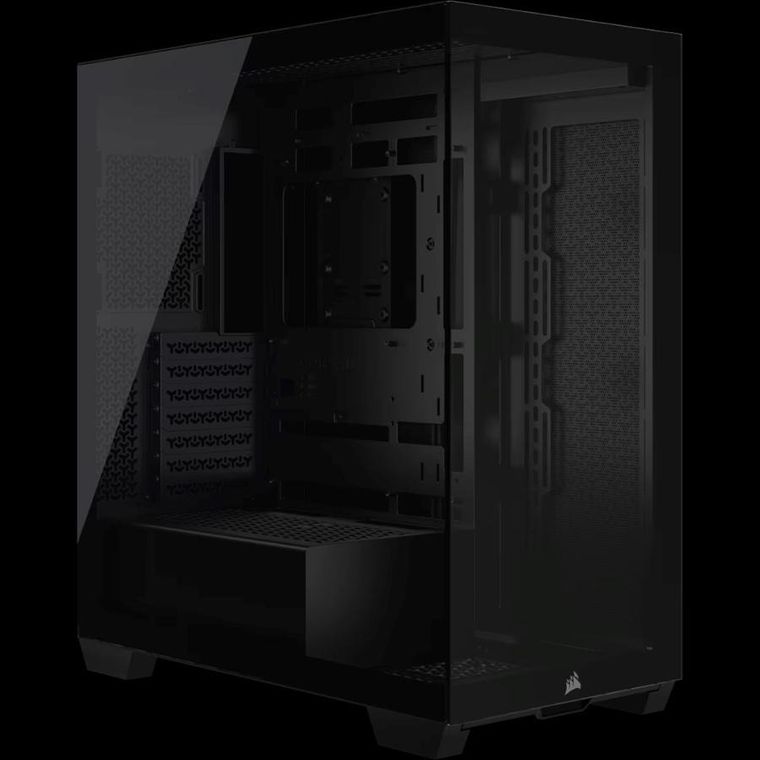 Corsair, obudowa, 3500X LXR LINK TG Mid-Tower, black