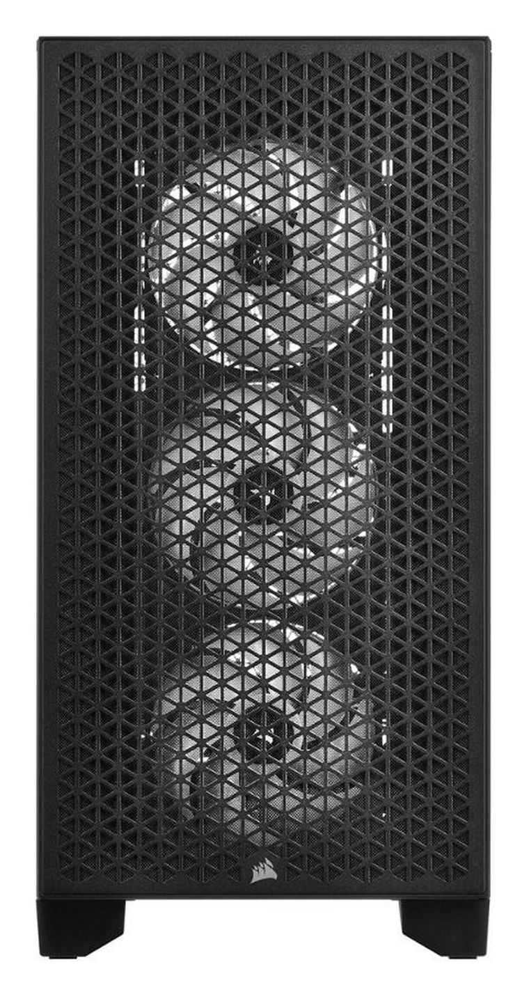 Corsair, obudowa komputerowa, 3000D Airflow RGB TG Mid-Tower, czarna