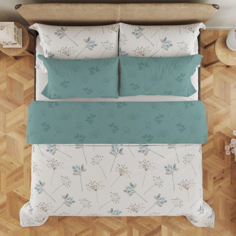 Cottage Home, Dmuchawce, 2-częściowy komplet pościeli bawełnianej, 140-200 cm