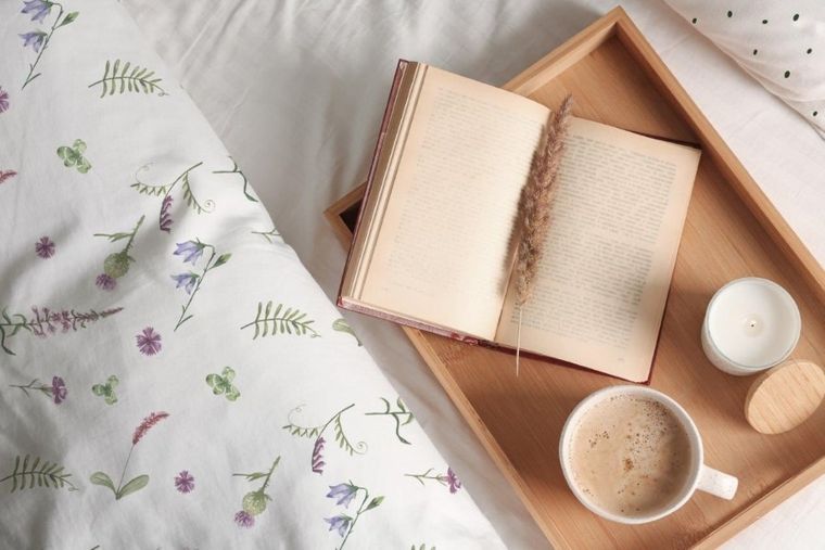 Cottage Home, Polne Kwiaty, Koniczyna, 2-częściowy komplet pościeli bawełnianej, 140-200 cm