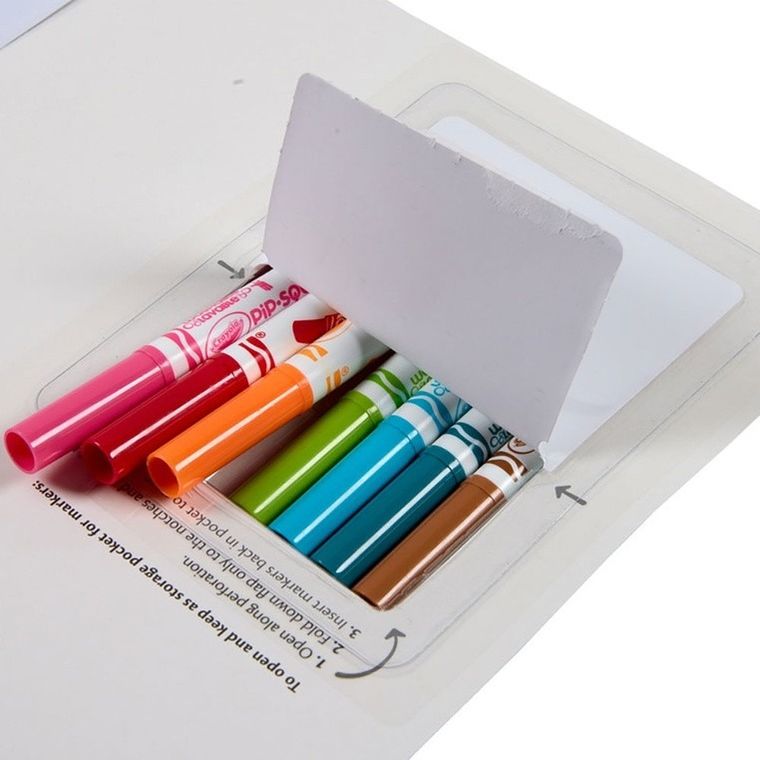Crayola, Lilo i Stitch, kolorowanka z łamigłówkami i flamastrami