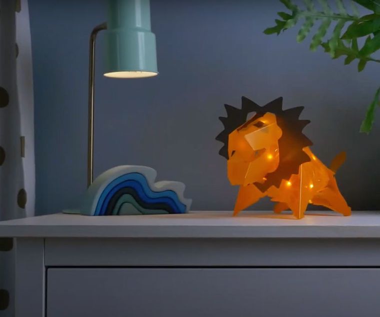 Creatto, Świecący Lew i Przyjaciele, zestaw kreatywny