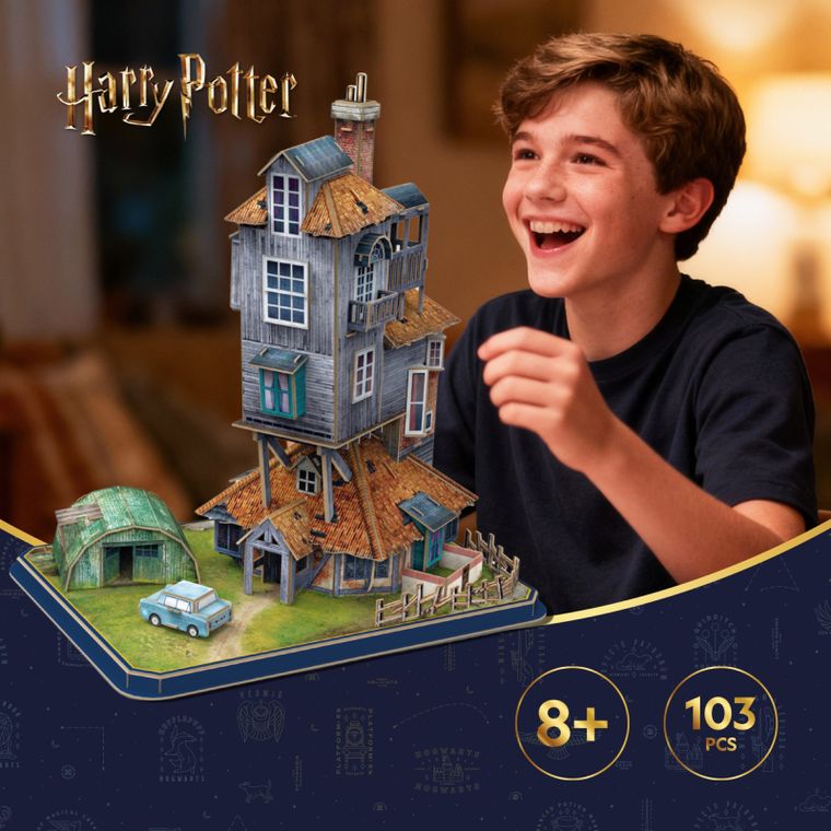 Cubic Fun, Harry Potter Nora, puzzle 3D, 103 elementy