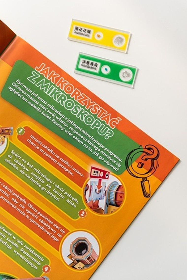 Cubic Fun, National Geographic, Mikroskop, puzzle 3D