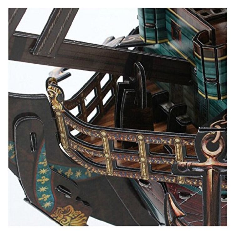 Cubic Fun, Żaglowiec The Spanish Armada-San Felipe, puzzle 3D, 248 elementów