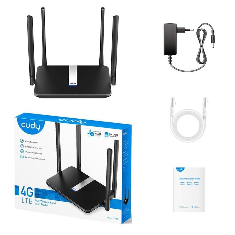 Cudy, LT500 EU, router