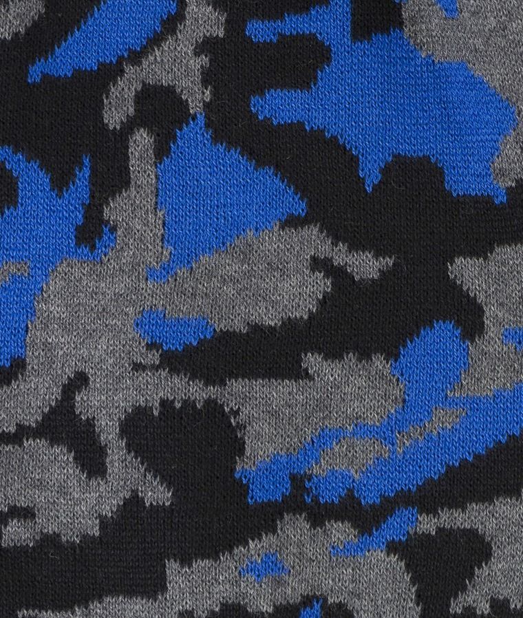 Czapka chłopięca, dwustronna, szara, Döll