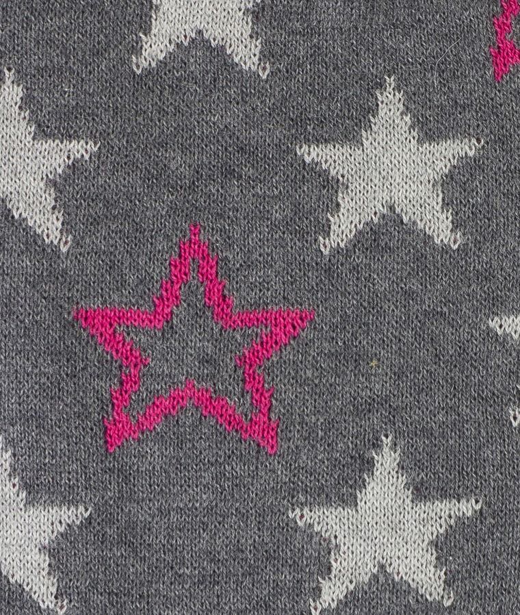 Czapka dziewczęca, dwustronna, szara, Döll