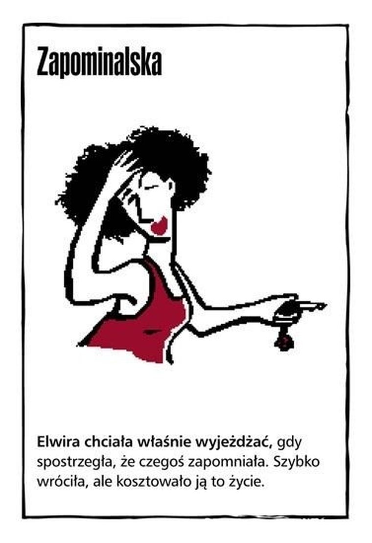 Czarne Historie 5, gra karciana