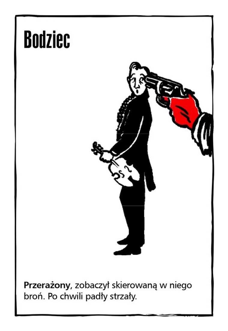 Czarne Historie, Upiorna muzyka, gra karciana