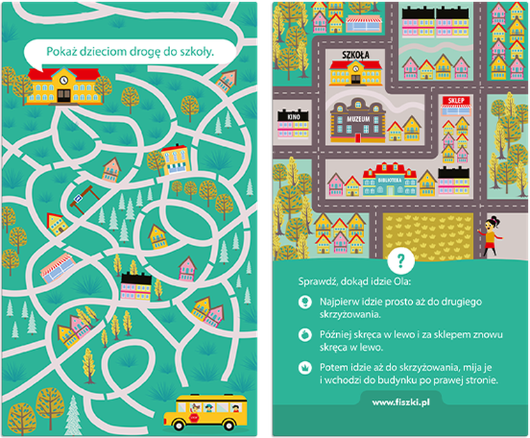 Cztery Głowy, Grajki 6-7 lat, gra edukacyjna