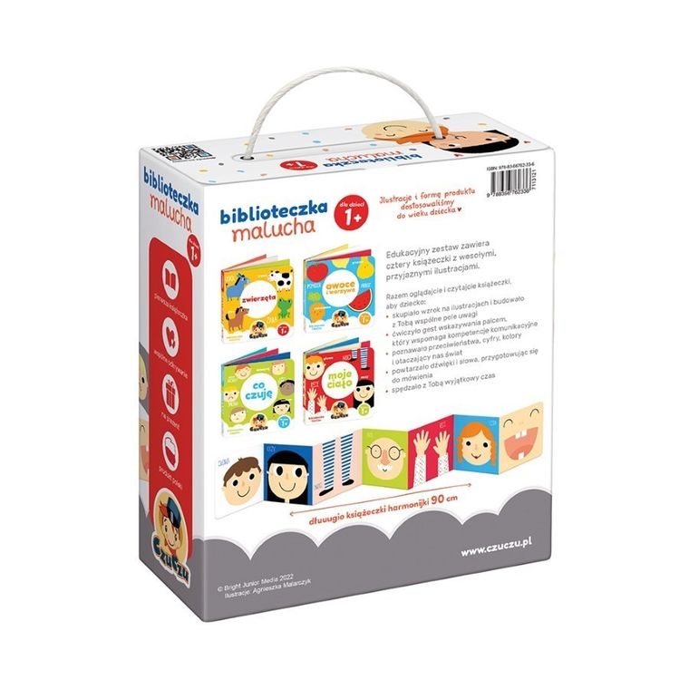 CzuCzu, Biblioteczka malucha, 4 książeczki obrazkowe