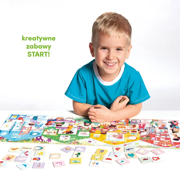 CzuCzu, Co robimy w przedszkolu, puzzle, 40 elemnetów