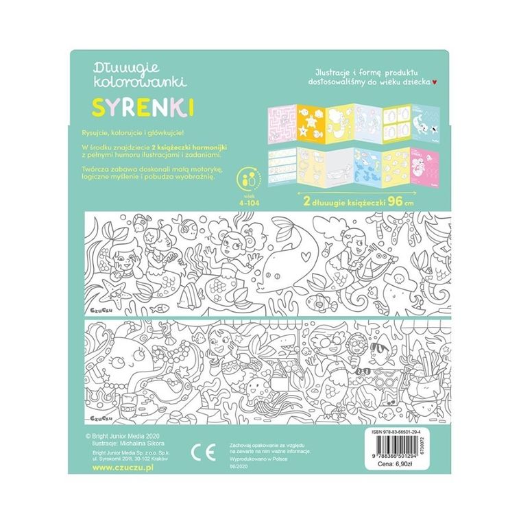 CzuCzu, Dłuuugie kolorowanki, Syrenki