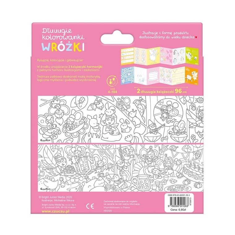 CzuCzu, Dłuuugie kolorowanki, Wróżki