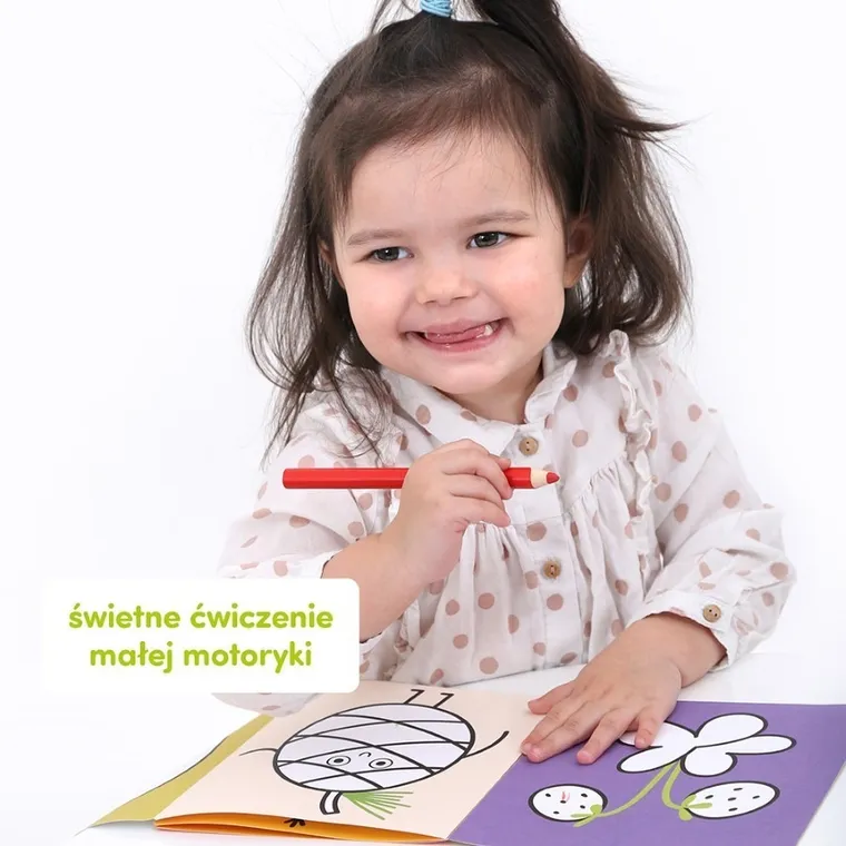 CzuCzu, Dłuuugie rysowanki, Las, książeczka edukacyjna, 2+