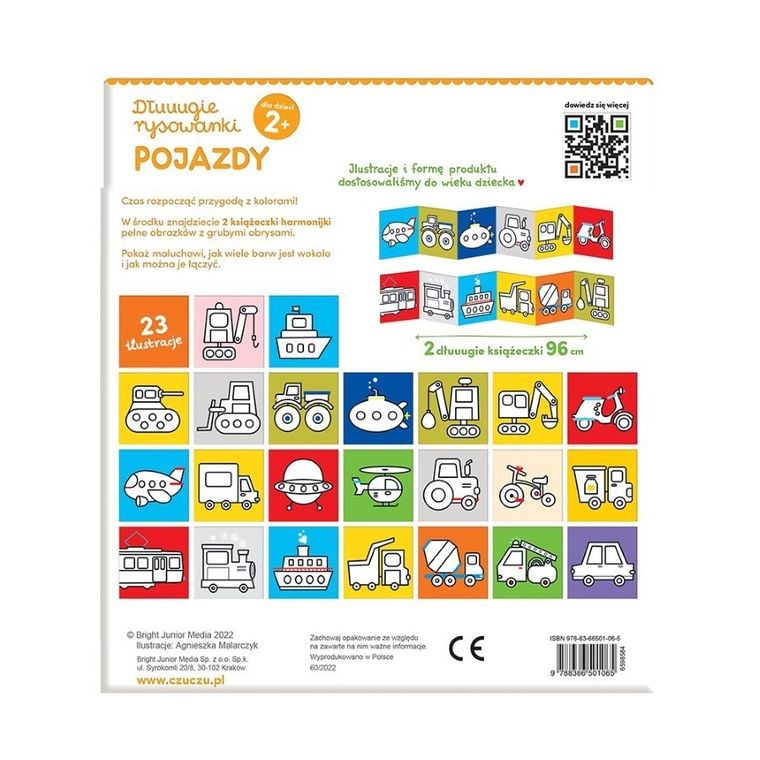 CzuCzu, Dłuuugie rysowanki, Pojazdy, 2+