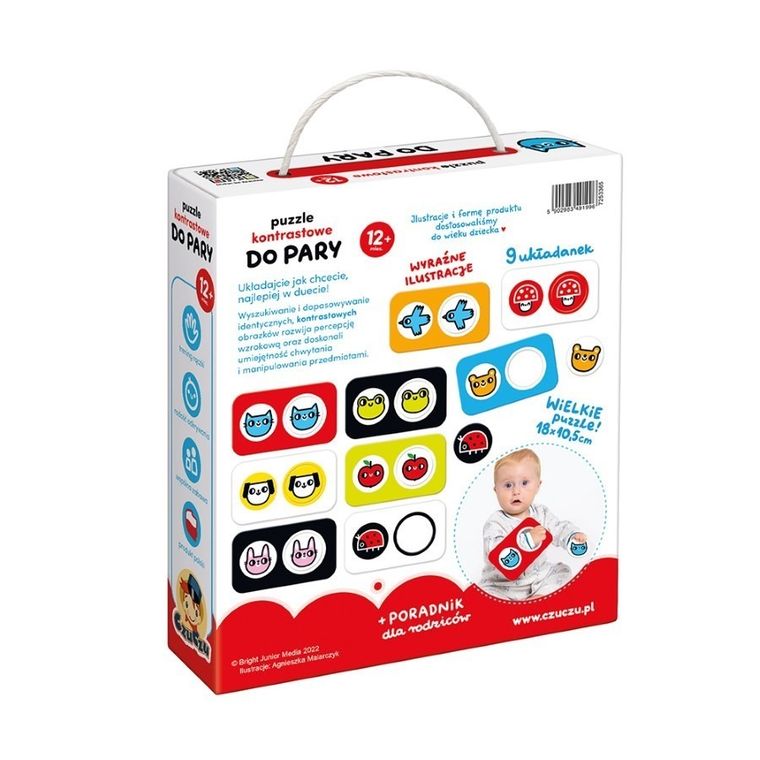Czuczu, Do pary, puzzle kontrastowe