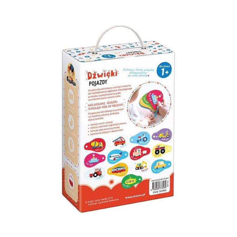 CzuCzu, Dźwięki, pojazdy