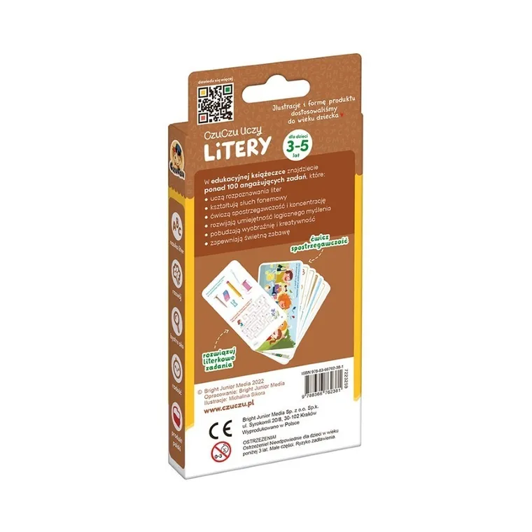 CzuCzu, Litery, książeczka