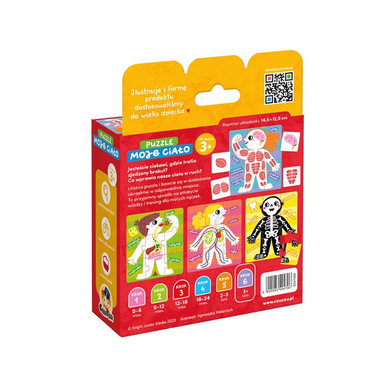 CzuCzu, Moje ciało, puzzle + gra