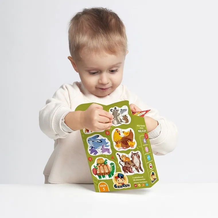 CzuCzu, Moje pierwsze puzzle, Maluchy, 7x 4 elementy 2+
