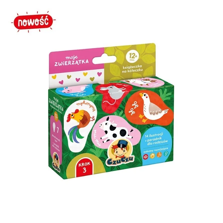 CzuCzu, Moje zwierzątka. Książeczka na kółeczku