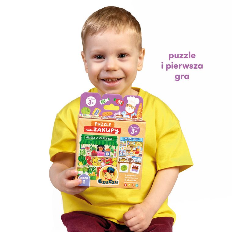 CzuCzu, Na zakupy, puzzle + gra