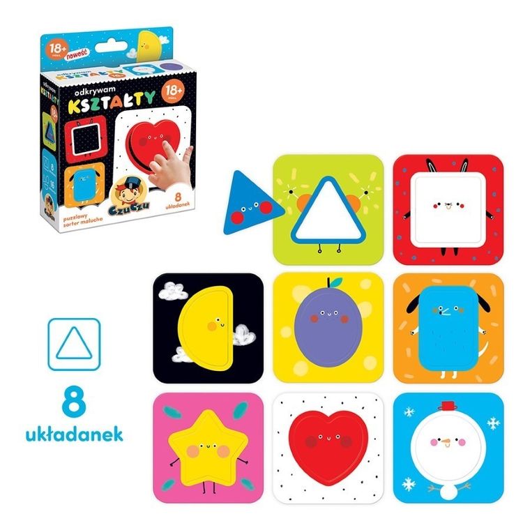 CzuCzu, Odkrywam kształty, puzzlowy sorter malucha