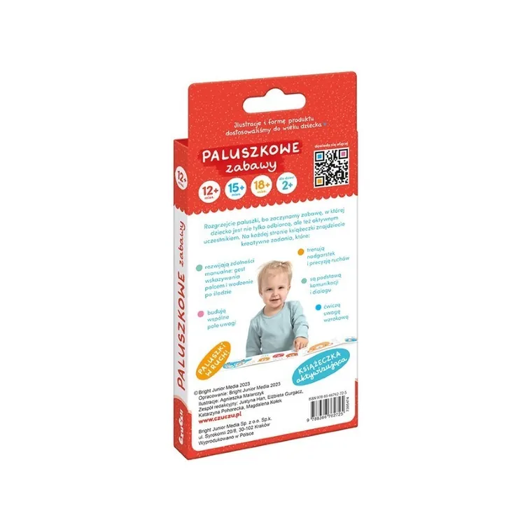CzuCzu, Paluszkowe zabawy, książeczka aktywizująca
