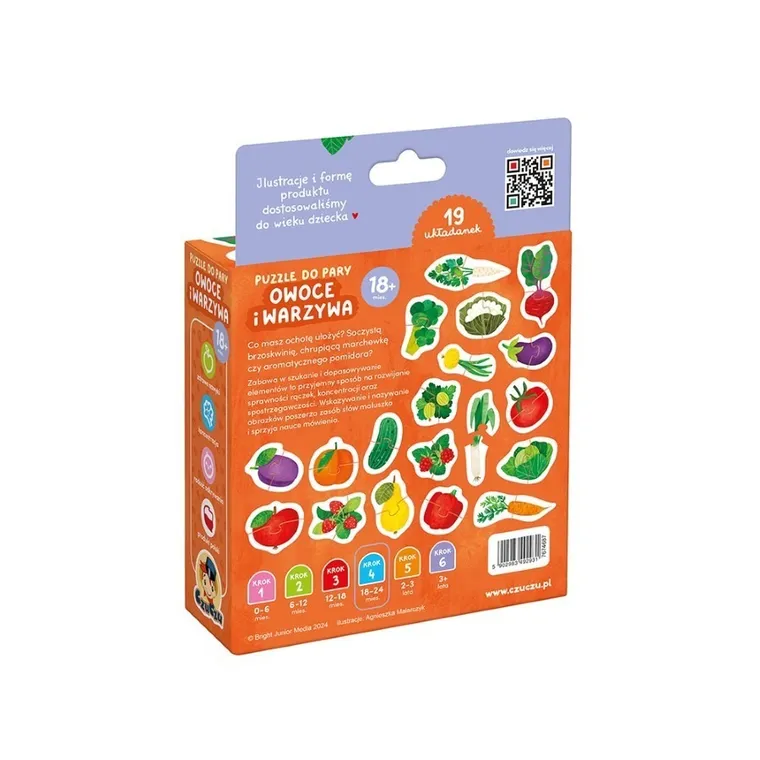 CzuCzu, Puzzle do pary, Owoce i warzywa