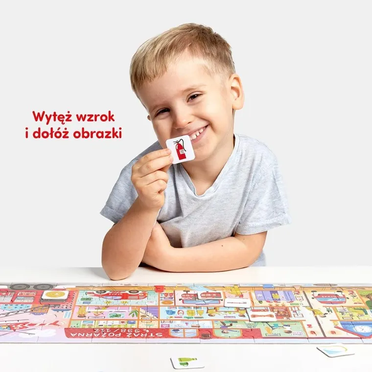 CzuCzu, puzzle, Tak działa Straż pożarna, 40 elementów