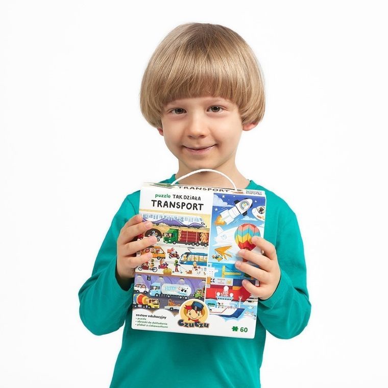 CzuCzu, Tak działa transport, puzzle