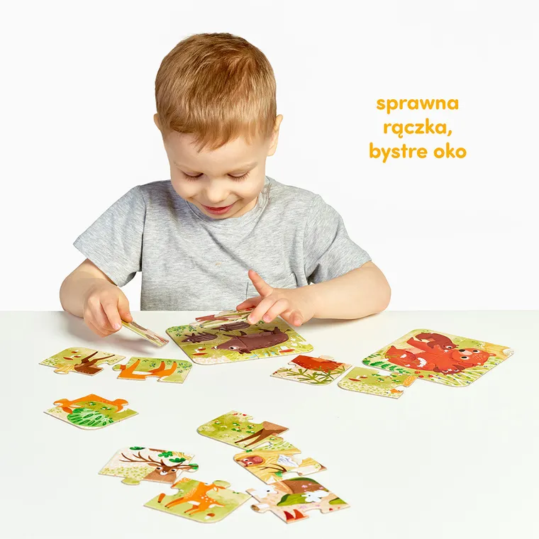 CzuCzu, Układam Leśne zwierzęta dla dzieci 2+
