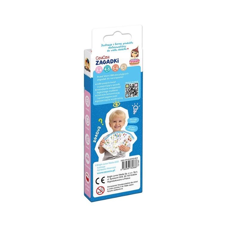 CzuCzu, Zagadki dla dzieci w wieku 3-4 lat