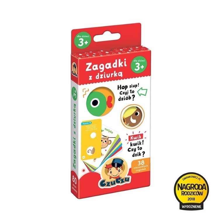 CzuCzu, Zagadki z dziurką dla dzieci 3+